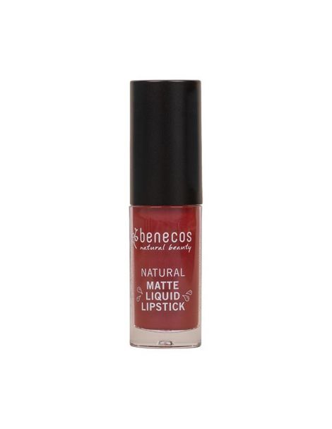 Barra de Labios Mate Líquida Bloody Berry Benecos - 5 ml.