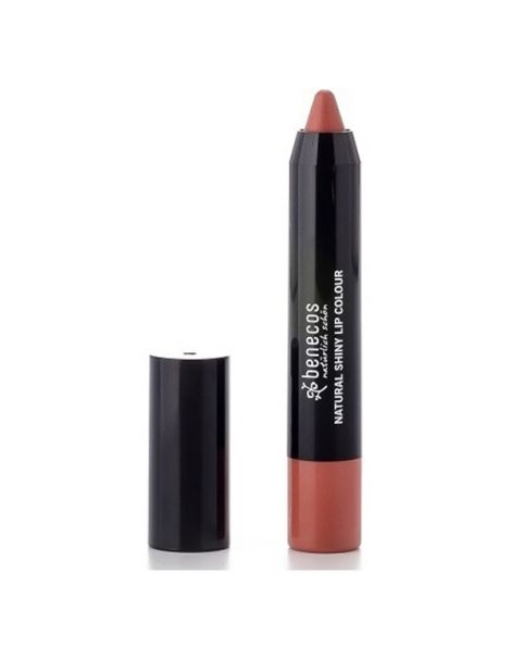 Barra de Labios con Brillo Rusty Rose Benecos - 2 gramos