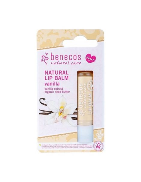 Bálsamo Labial Vainilla Natural Benecos - 4,8 gramos