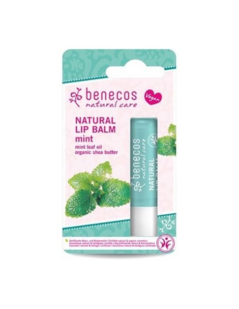 Bálsamo Labial Menta Benecos - 4,8 gramos