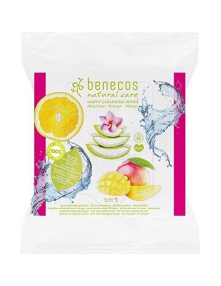 Toallitas Desmaquilladoras Benecos - 25 unidades