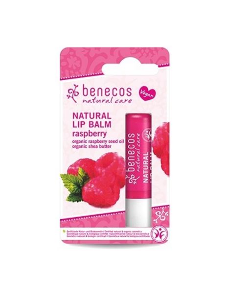 Bálsamo Labial Frambuesa Benecos - 4,8 gramos