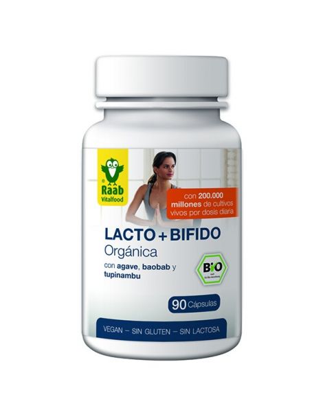 Lacto + Bifido Raab - 90 cápsulas