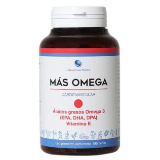 Más Omega Punto Rojo Mahen - 180 perlas