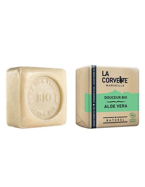 Jabón de Aloe Vera Bio La Corvette - 100 gramos