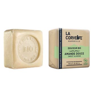 Jabón de Almendras Dulces Bio La Corvette - 100 gramos