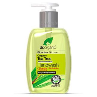 Jabón en Gel para Manos con Árbol del Té Dr. Organic - 250 ml.