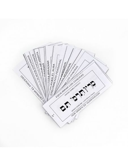 Tarjetas para Péndulo Hebreo