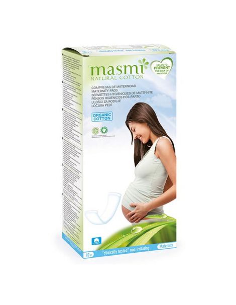 Compresas Maternidad Masmi - 10 unidades
