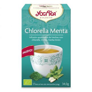 Yogi Tea Chlorella Menta - 17 bolsitas