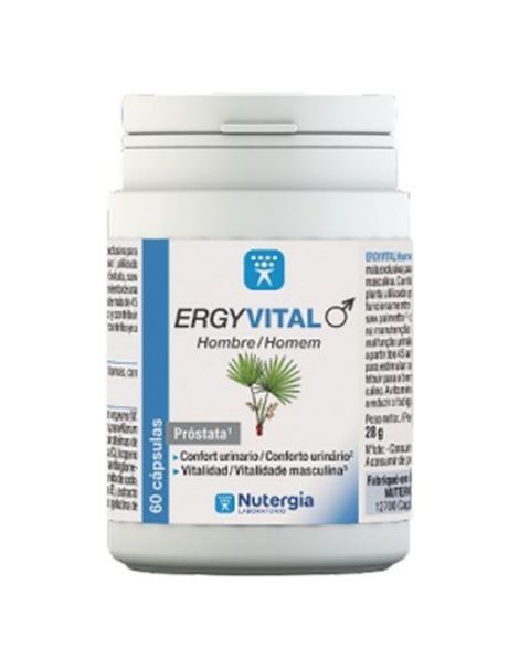 Ergyvital Hombre Nutergia - 60 cápsulas