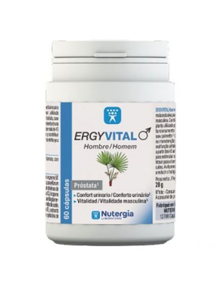 Ergyvital Hombre Nutergia - 60 cápsulas