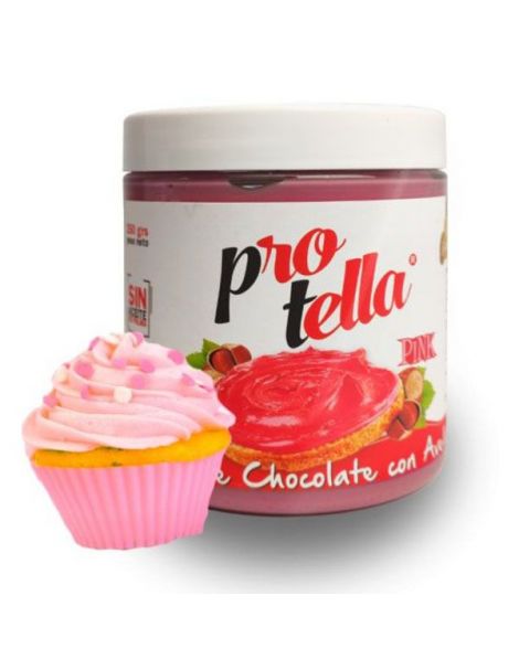 Crema de Chocolate con Avellanas Pink Protella - 250 gramos