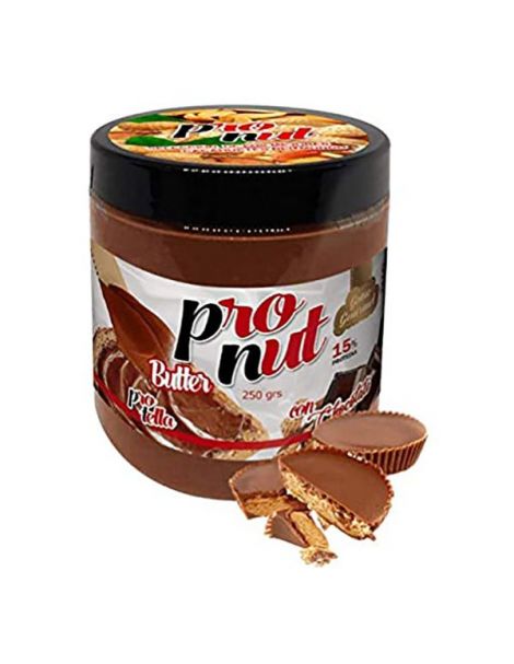 Crema de Cacahuete con Chocolate ProNut Protella - 250 gramos