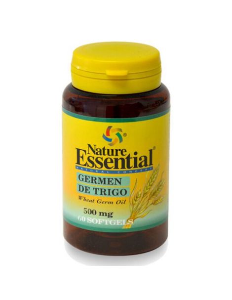 Aceite de Germen de Trigo Nature Essential - 60 perlas