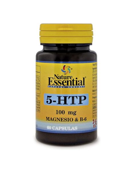 5-HTP + Magnesio + Vitamina B6 Nature Essential - 60 comprimidos