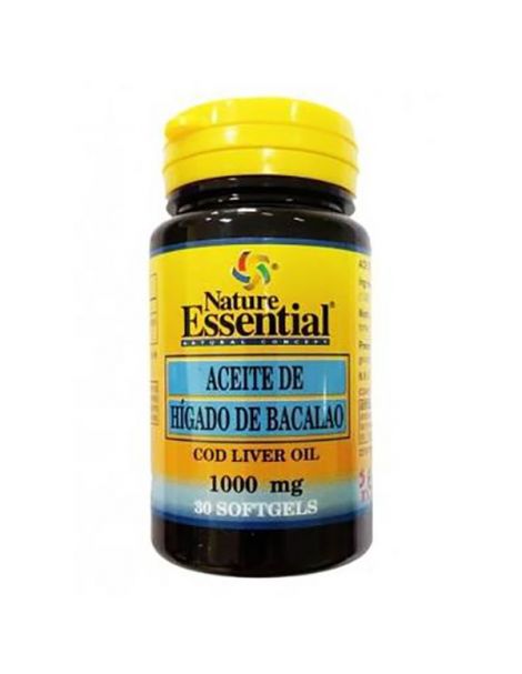 Aceite de Hígado de Bacalao 410 mg. Nature Essential - 50 perlas