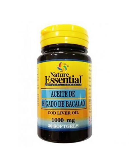 Aceite de Hígado de Bacalao 410 mg. Nature Essential - 50 perlas