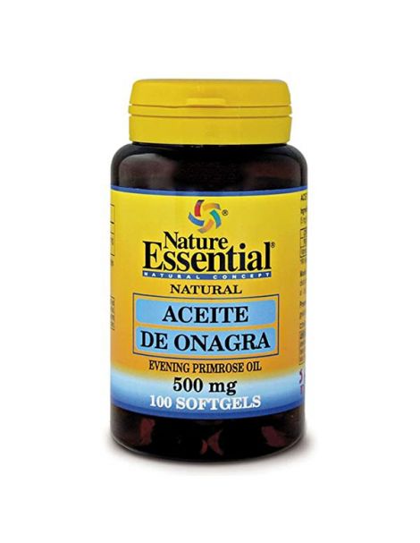 Aceite de Onagra 500 mg. Nature Essential - 100 perlas