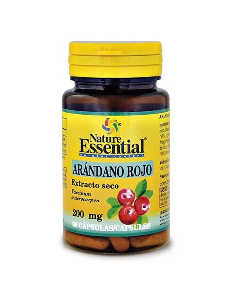 Arándano Rojo 5000 mg. Nature Essential - 60 cápsulas
