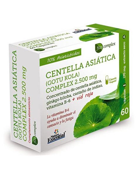 Centella Asiática Complex Nature Essential - 60 cápsulas