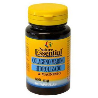 Colágeno Marino Hidrolizado + Magnesio 600 mg Nature Essential - 60 comprimidos