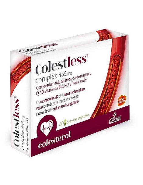 Colestless (Levadura Roja de Arroz) Nature Essential - 30 cápsulas