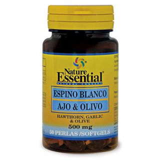 Espino Blanco + Ajo + Olivo Nature Essential - 50 perlas