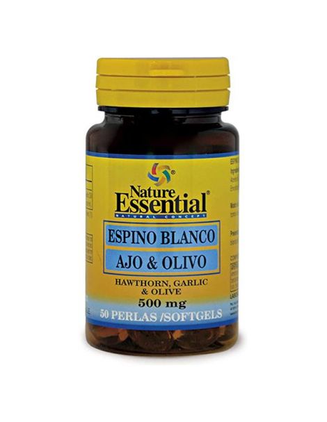 Espino Blanco + Ajo + Olivo Nature Essential - 50 perlas
