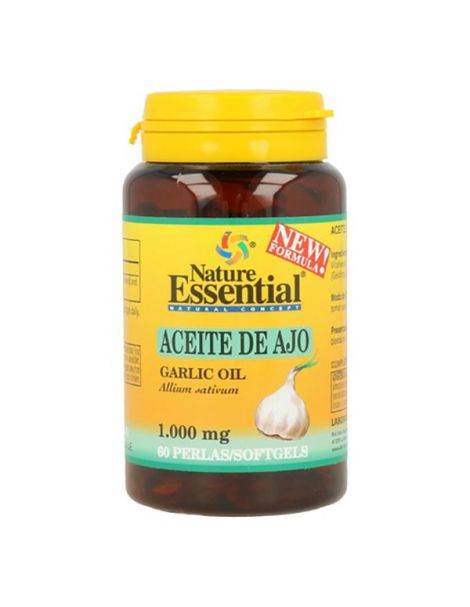 Garlic Oil (Ajo) Nature Essential - 60 perlas