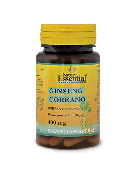 Ginseng Koreano Nature Essential - 50 cápsulas
