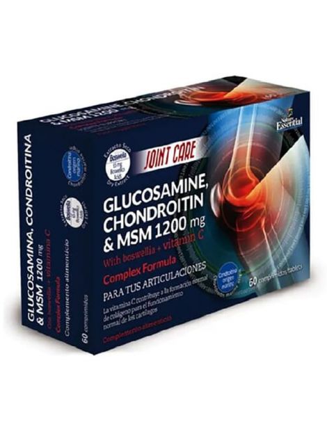 Glucosamina + Condroitina + MSM Nature Essential - 60 comprimidos