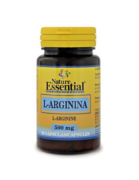 L-Arginina Nature Essential - 50 cápsulas