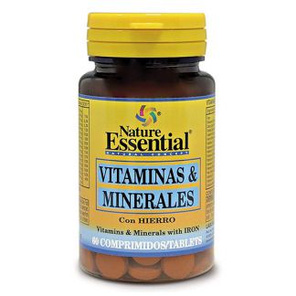Vitaminas y Minerales Nature Essential - 60 comprimidos