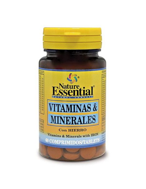 Vitaminas y Minerales Nature Essential - 60 comprimidos