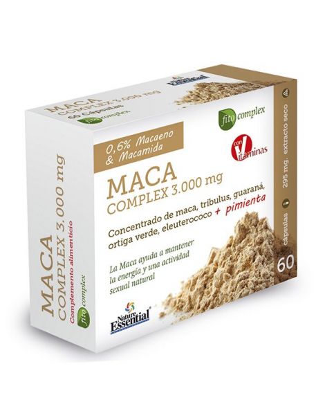 Maca Complex Nature Essential - 60 cápsulas