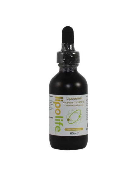 Liposomal Vitamina D3 1000 UI Lipolife Equisalud - 60 ml.