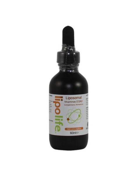 Liposomal Vitamina D3/K2 Lipolife Equisalud - 60 ml.