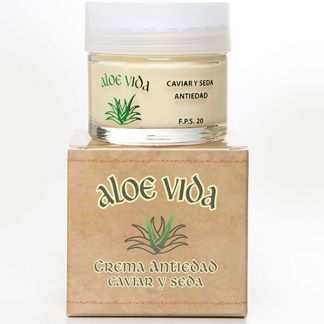 Crema Definity Antiedad de Caviar y Seda Aloe Vida - 50 ml.