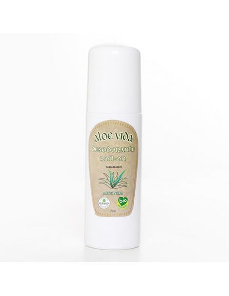 Desodorante Roll-On Bio Activo de Aloe Vera Aloe Vida - 70 ml.