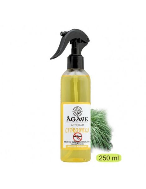 Repelente de Insectos con Citronela Ágave -  spray 250 ml.