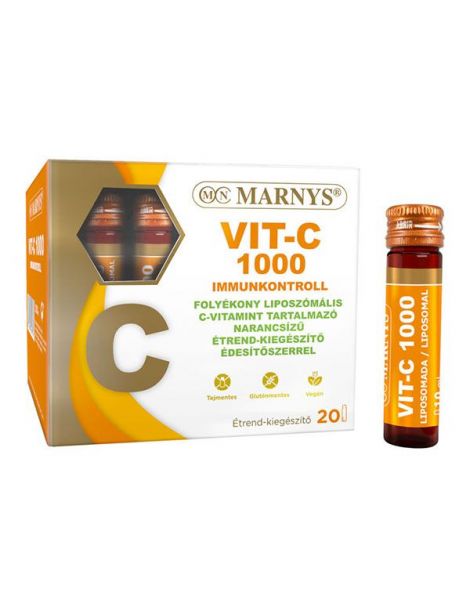 Vit C 1000 (Vitamina C Liposomada) Marnys - 20 ampollas