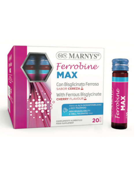 Ferrobine Max Marnys - 20 ampollas