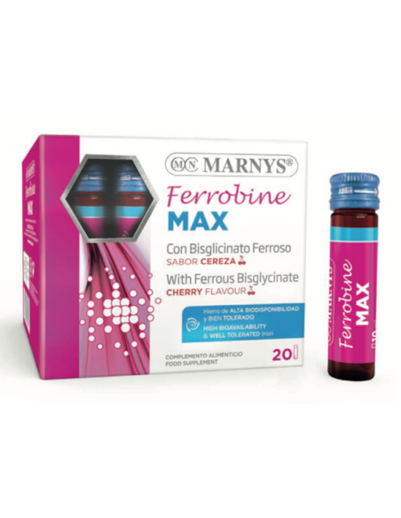 Ferrobine Max Marnys - 20 ampollas