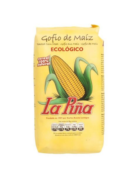 Gofio de Maíz Ecológico La Piña - 500 gramos