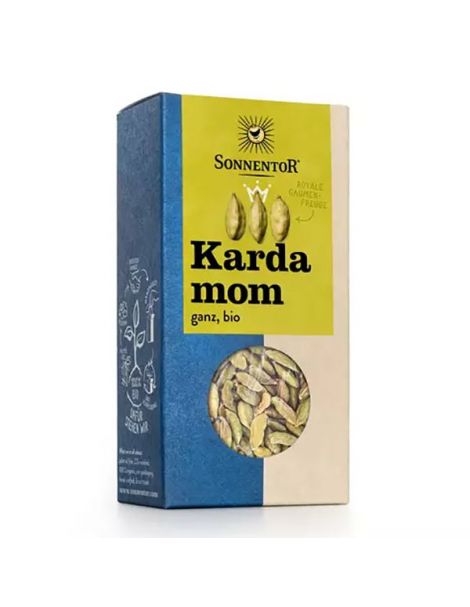 Cardamomo Entero Bio Sonnentor - 40 gramos