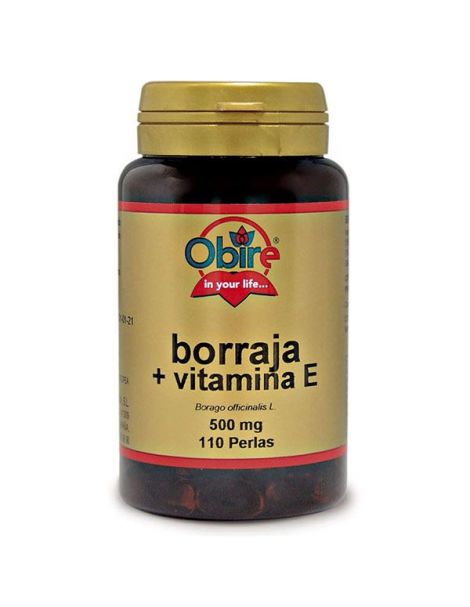 Borraja + Vitamina E Obire - 110 perlas