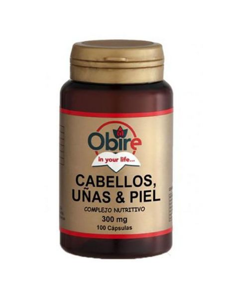 Cabellos, Uñas y Piel Obire - 100 cápsulas