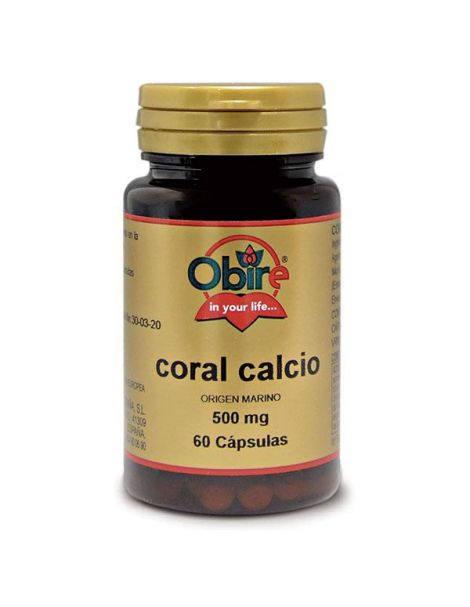 Calcio Coral Obire - 60 cápsulas