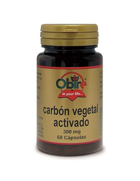 Carbón Vegetal Obire - 60 cápsulas